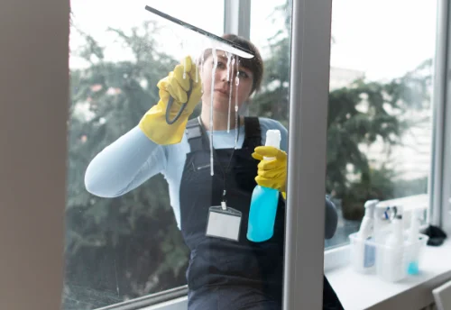 Nettoyage de vitres intérieures et extérieures à Breuilpont